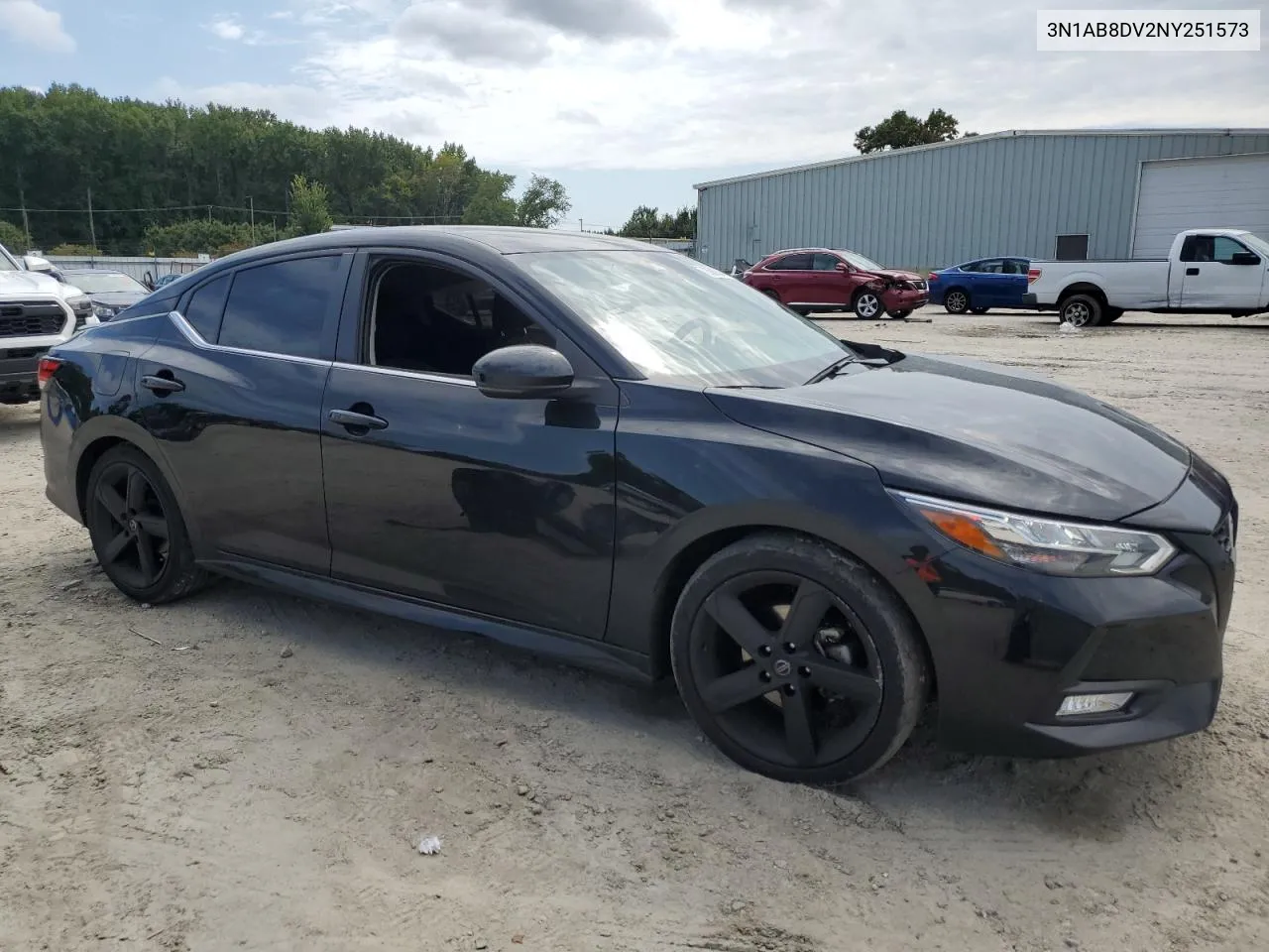 3N1AB8DV2NY251573 2022 Nissan Sentra Sr