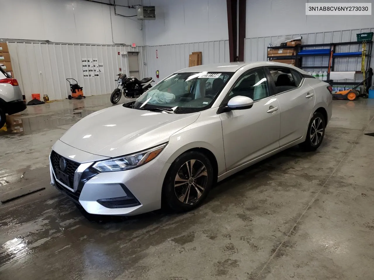 2022 Nissan Sentra Sv VIN: 3N1AB8CV6NY273030 Lot: 72781144