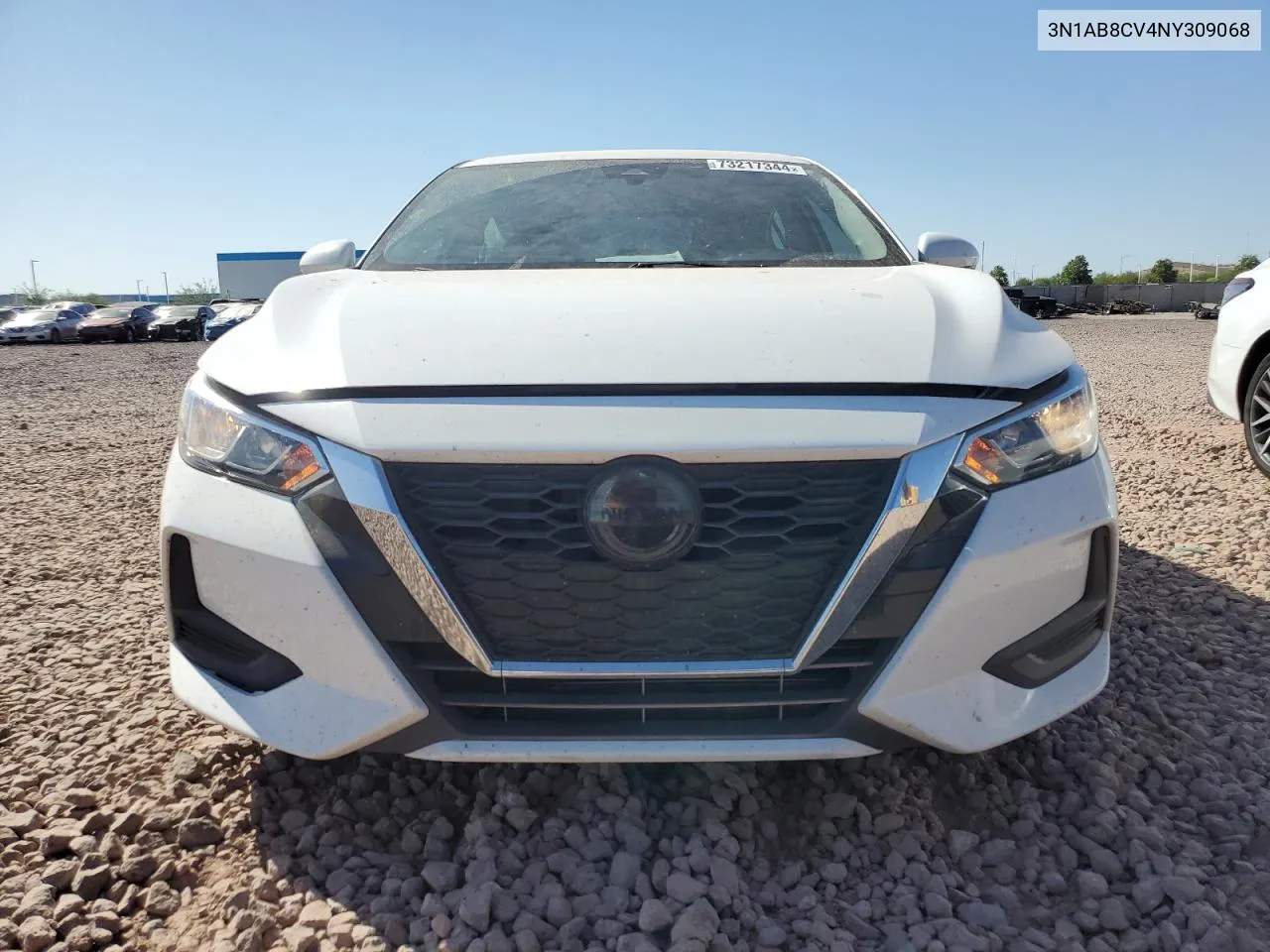 2022 Nissan Sentra Sv VIN: 3N1AB8CV4NY309068 Lot: 73217344