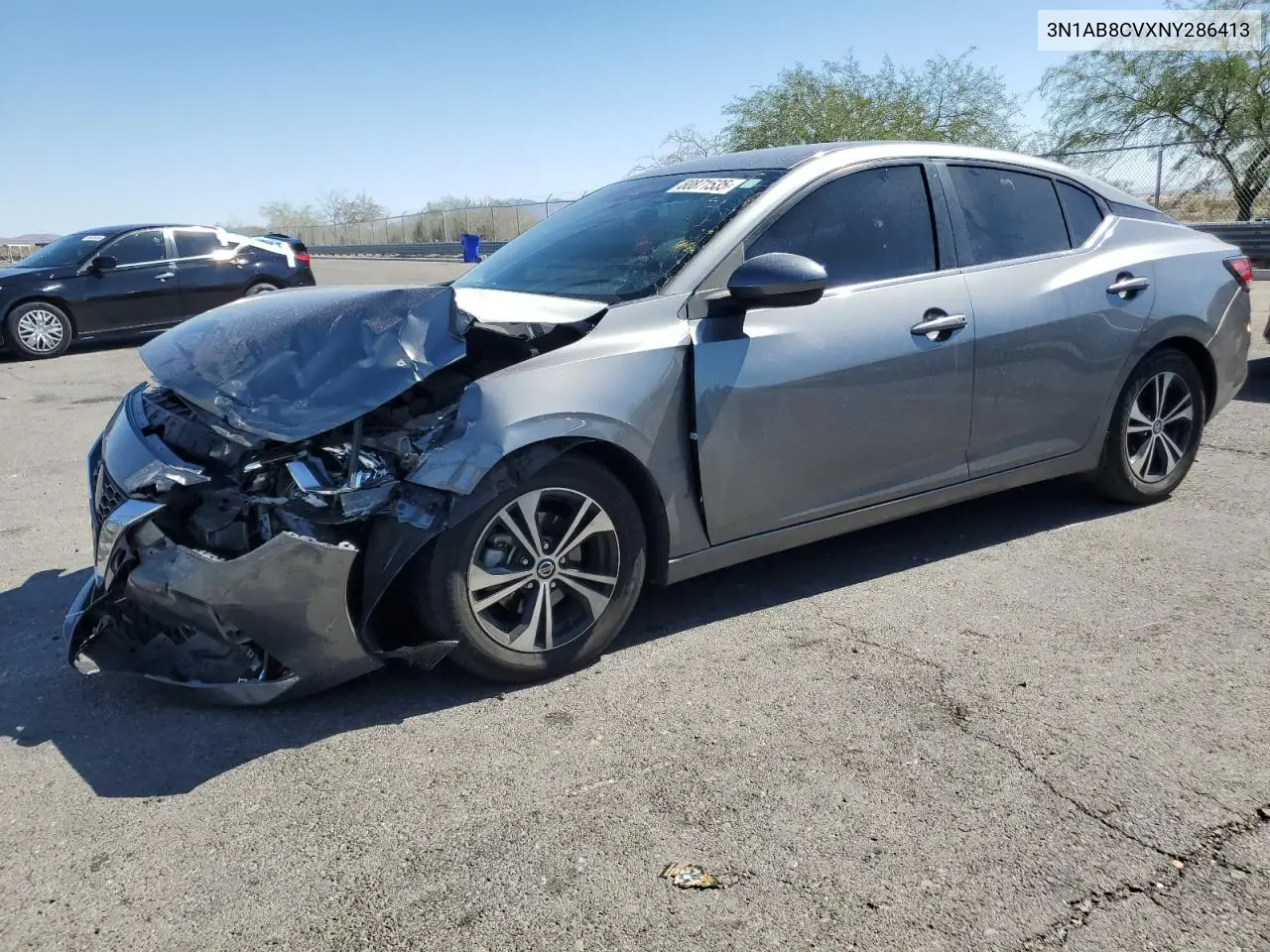 3N1AB8CVXNY286413 2022 Nissan Sentra Sv