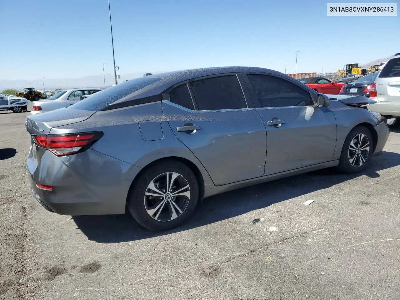 3N1AB8CVXNY286413 2022 Nissan Sentra Sv
