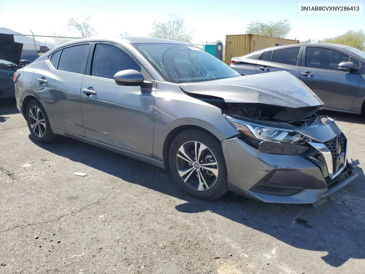 3N1AB8CVXNY286413 2022 Nissan Sentra Sv
