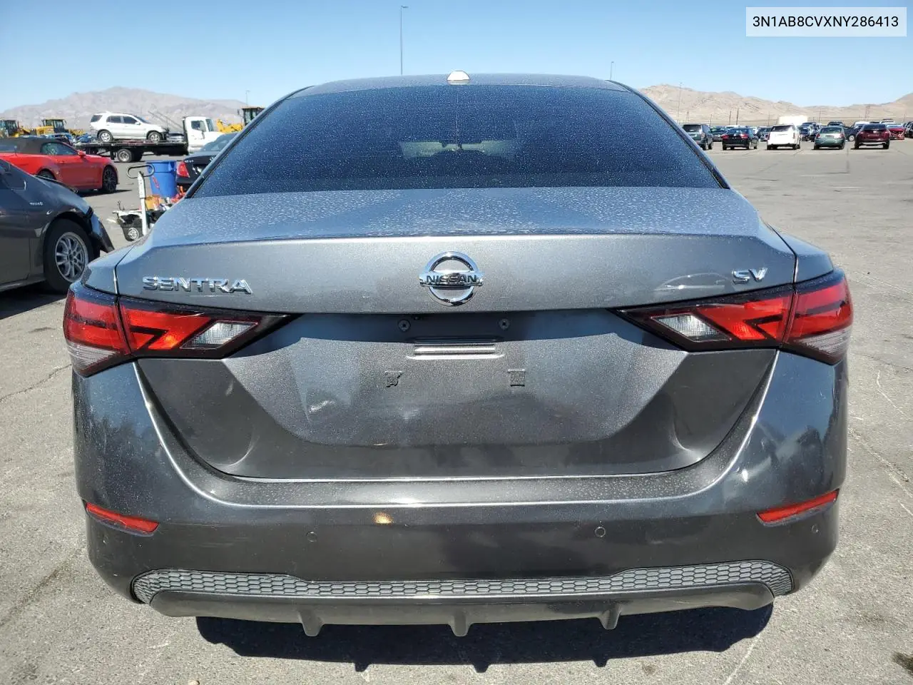 3N1AB8CVXNY286413 2022 Nissan Sentra Sv