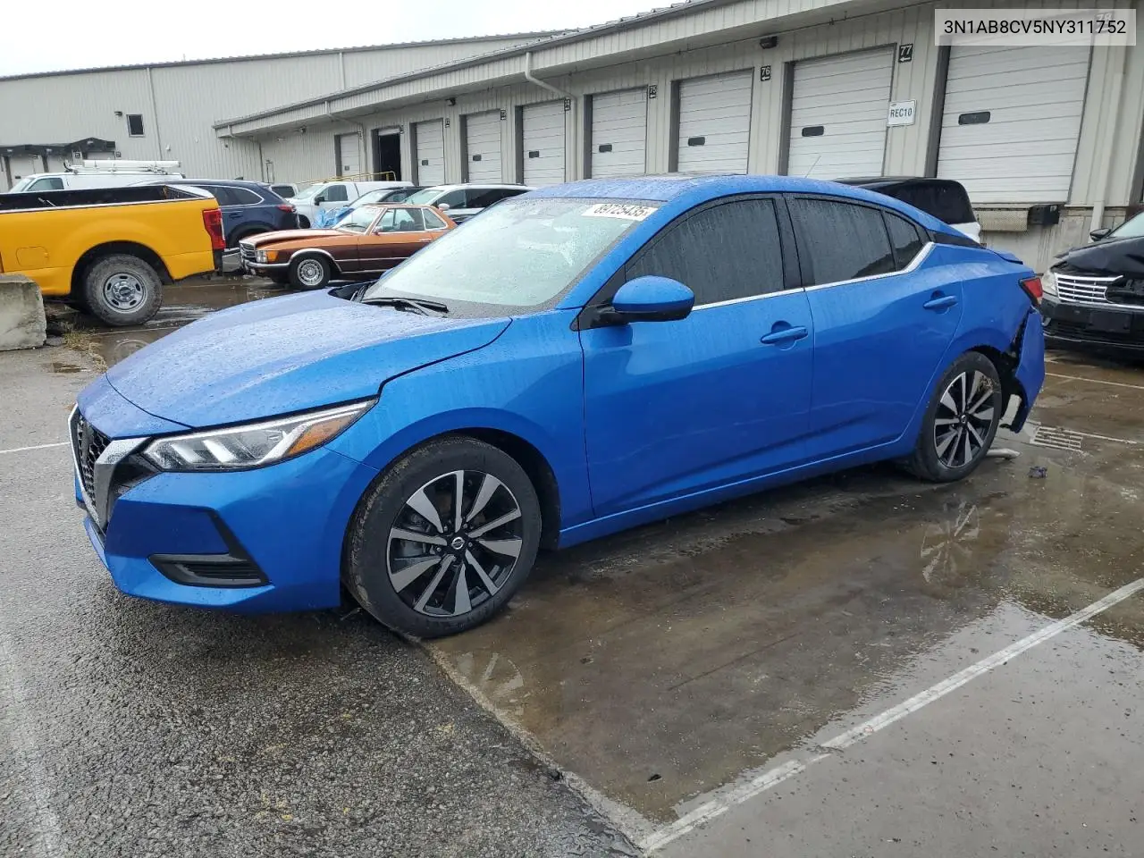 3N1AB8CV5NY311752 2022 Nissan Sentra Sv