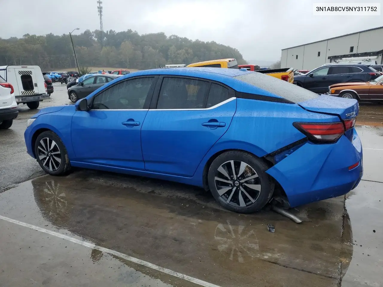 3N1AB8CV5NY311752 2022 Nissan Sentra Sv
