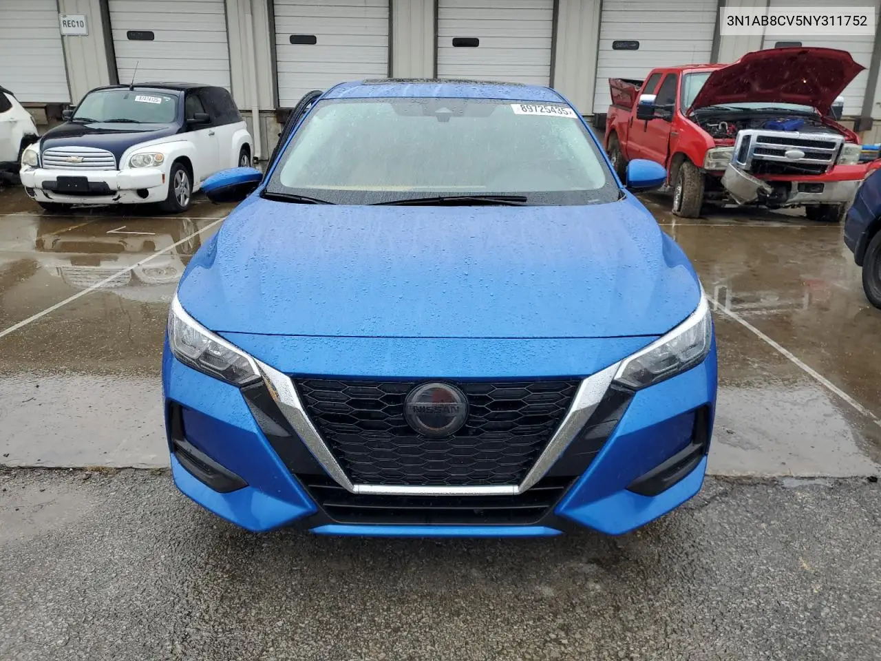 3N1AB8CV5NY311752 2022 Nissan Sentra Sv