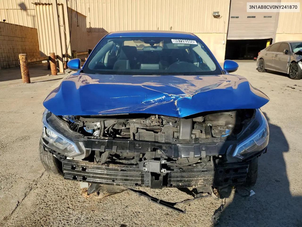 3N1AB8CV0NY241870 2022 Nissan Sentra Sv