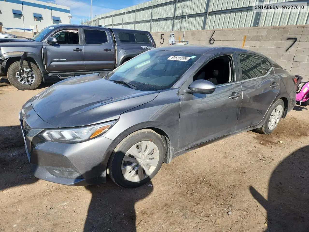 3N1AB8BV1NY227610 2022 Nissan Sentra S