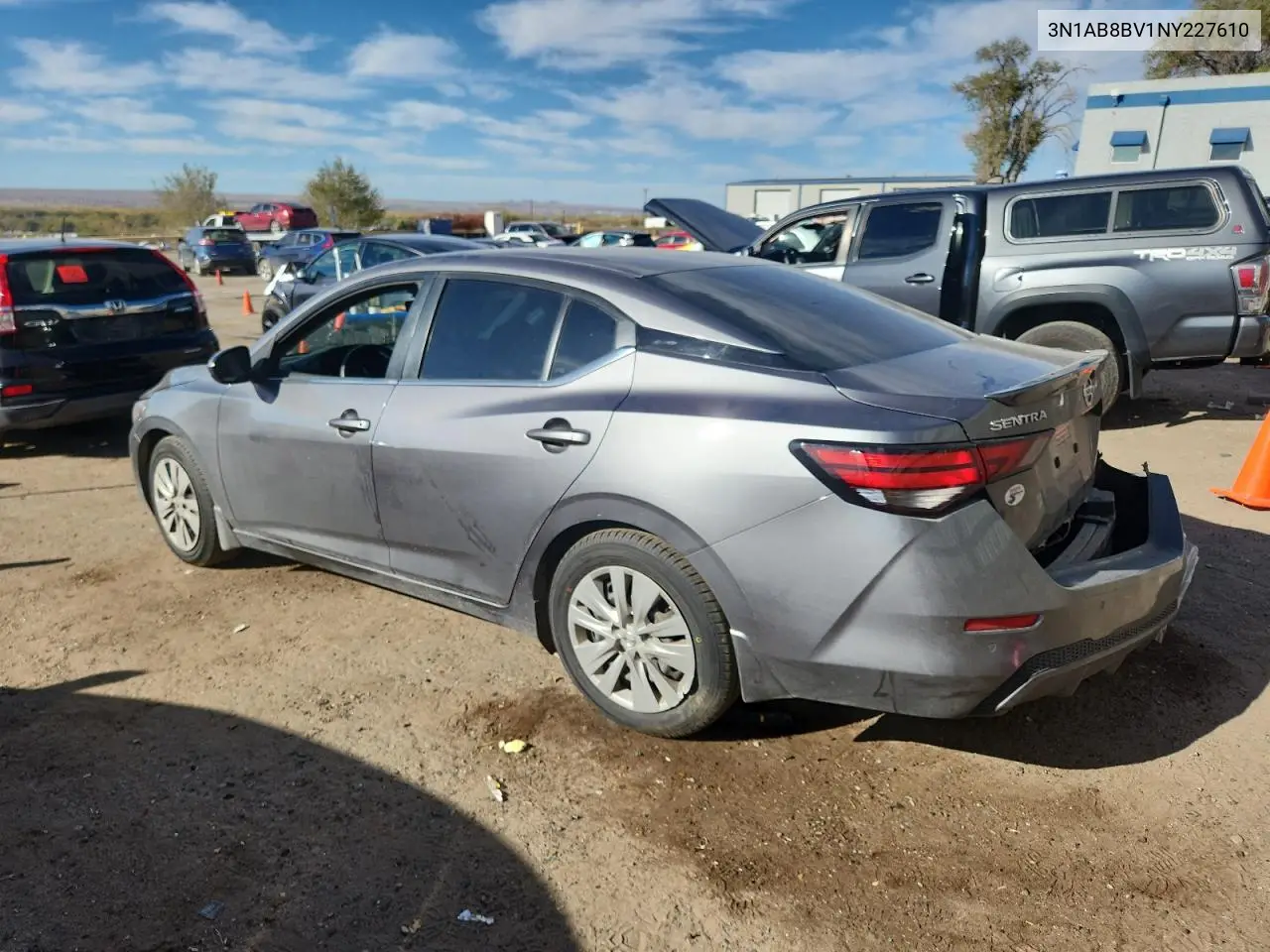 3N1AB8BV1NY227610 2022 Nissan Sentra S