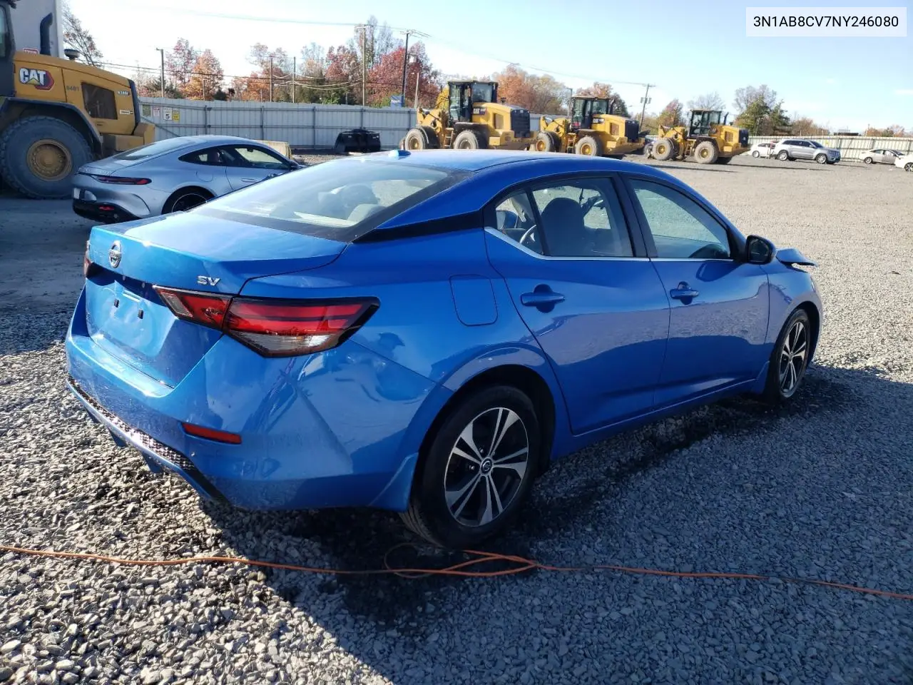 3N1AB8CV7NY246080 2022 Nissan Sentra Sv
