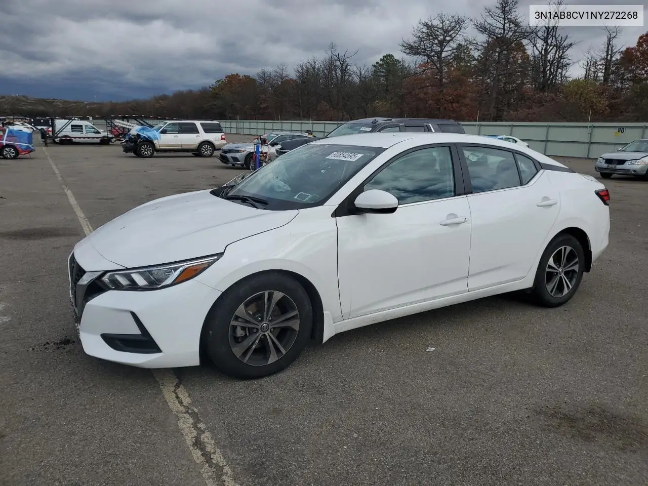 3N1AB8CV1NY272268 2022 Nissan Sentra Sv
