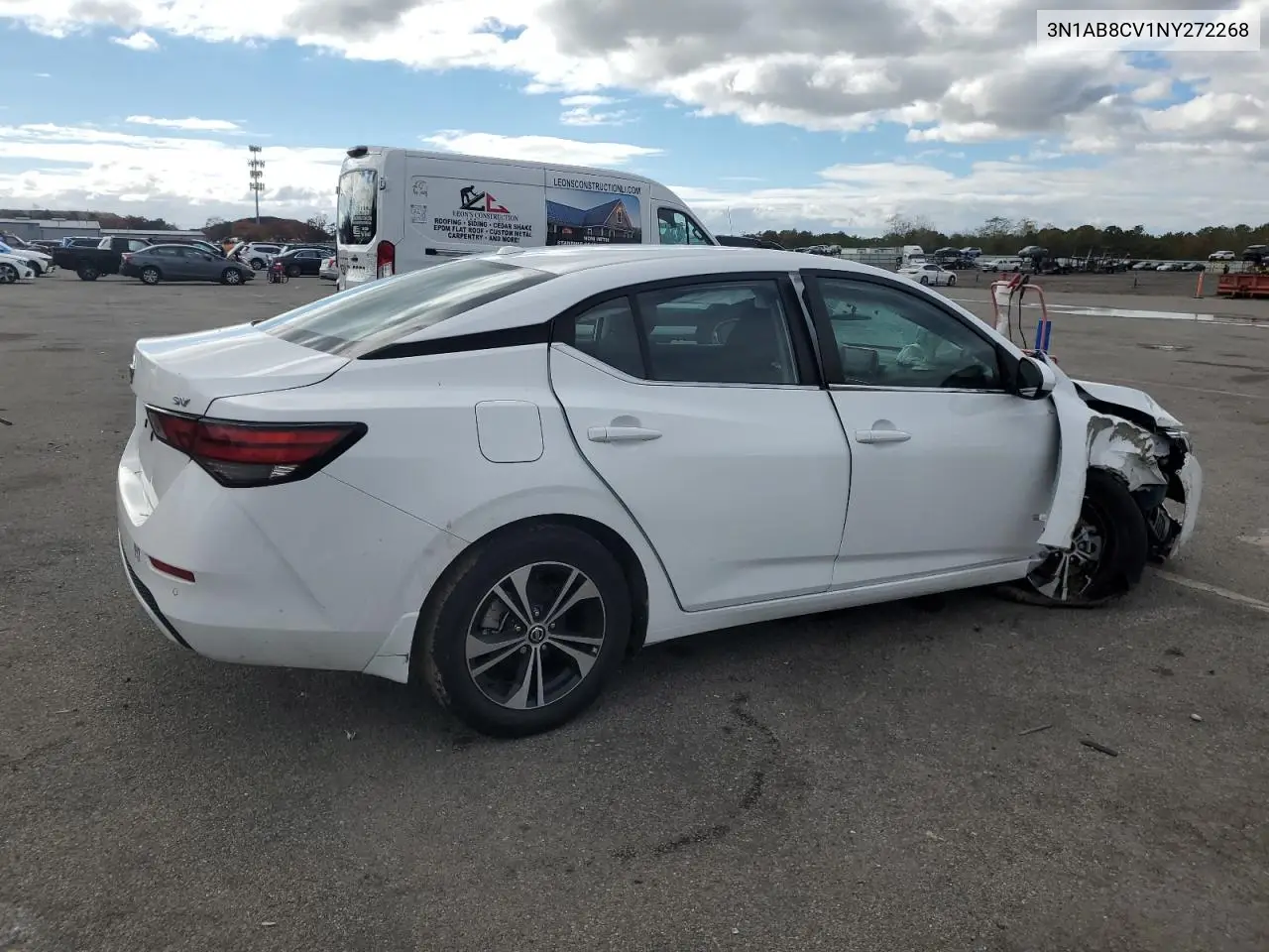 3N1AB8CV1NY272268 2022 Nissan Sentra Sv