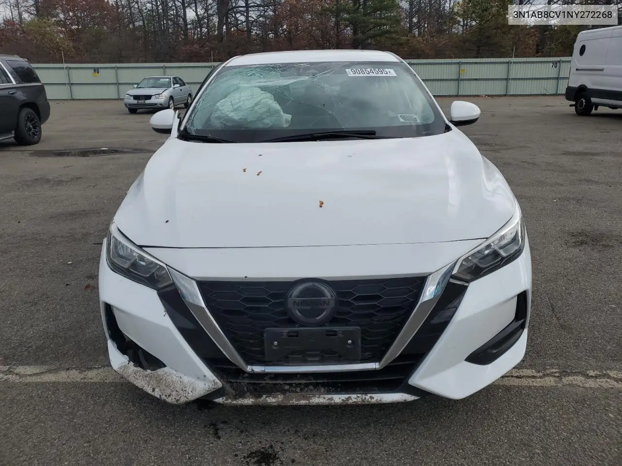 3N1AB8CV1NY272268 2022 Nissan Sentra Sv
