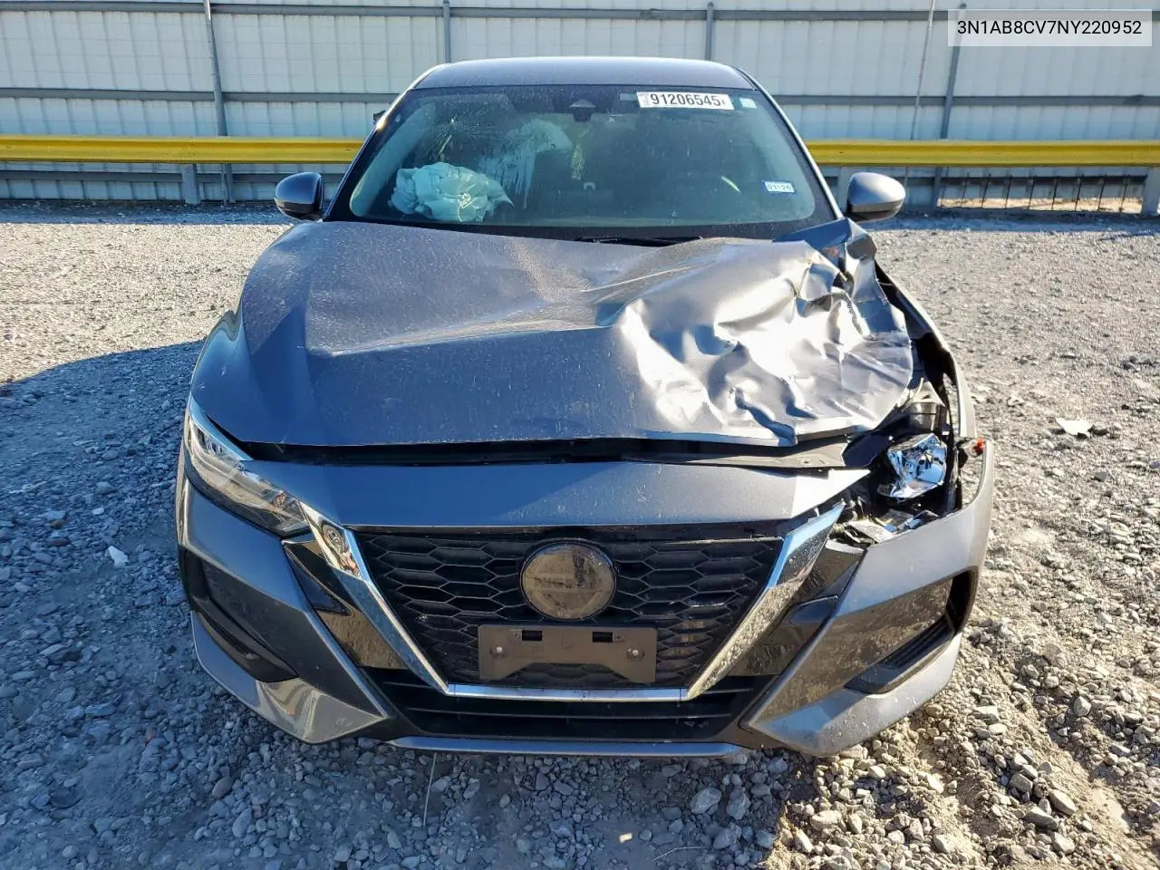 3N1AB8CV7NY220952 2022 Nissan Sentra Sv
