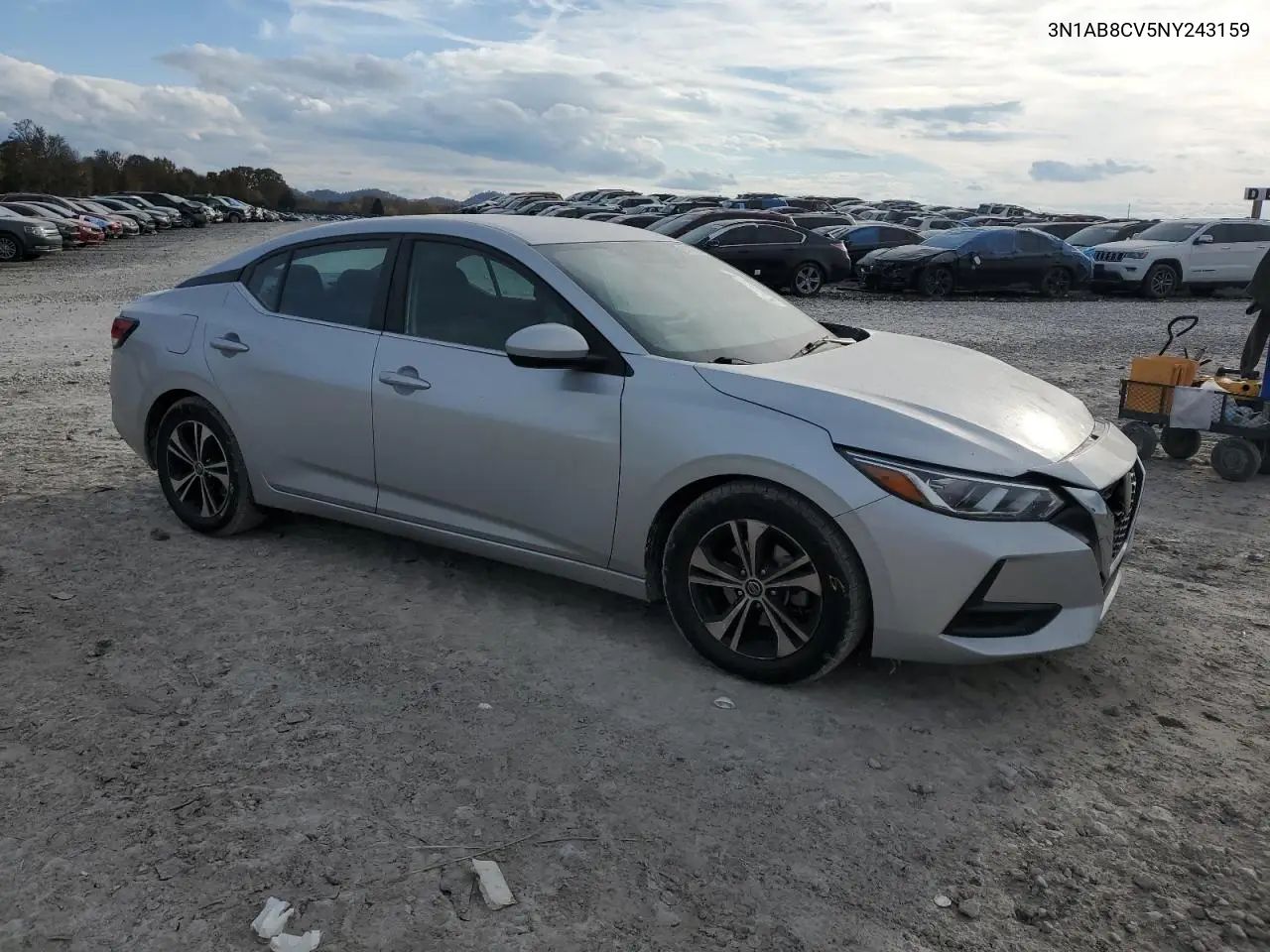 3N1AB8CV5NY243159 2022 Nissan Sentra Sv