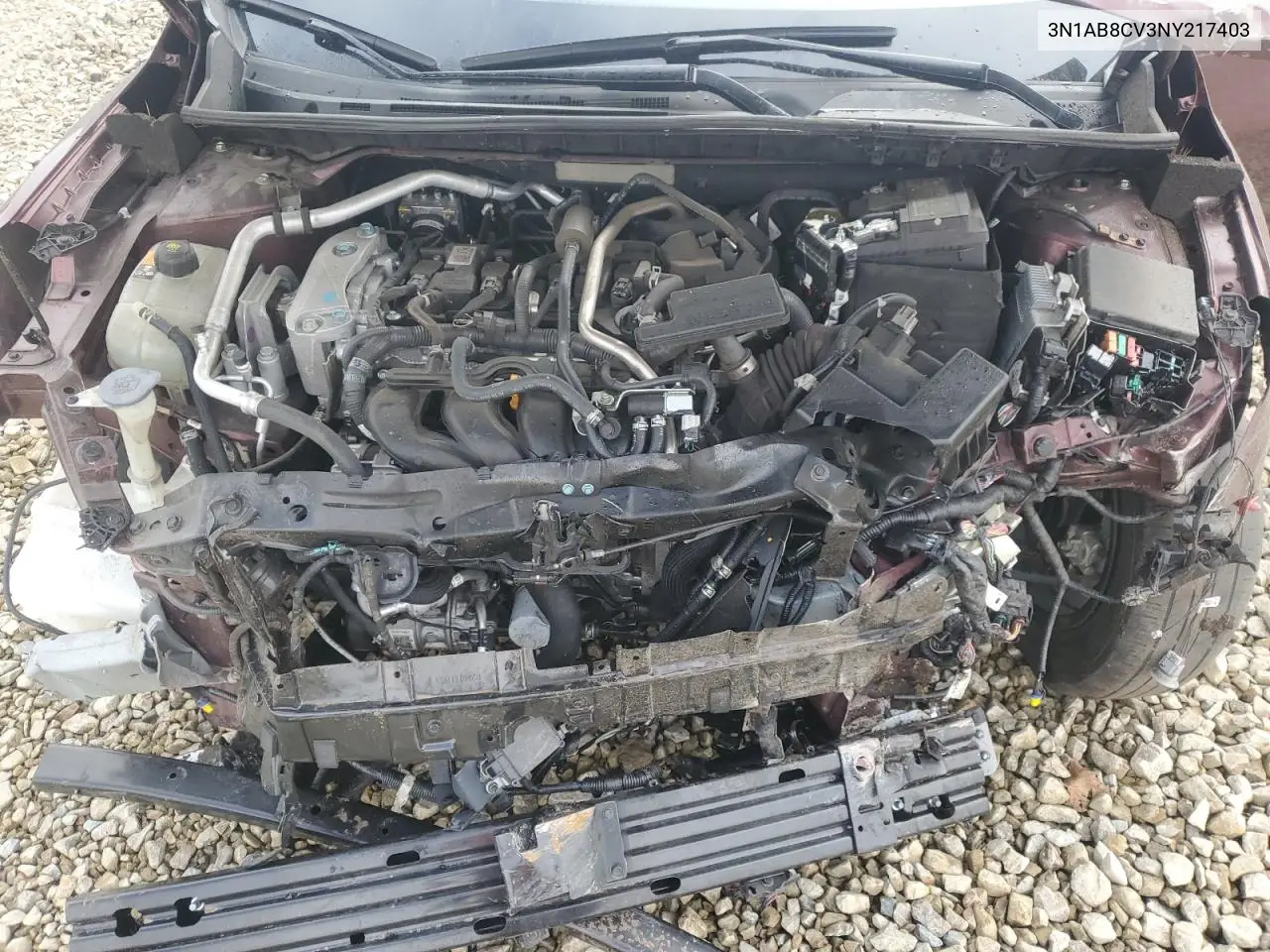 3N1AB8CV3NY217403 2022 Nissan Sentra Sv