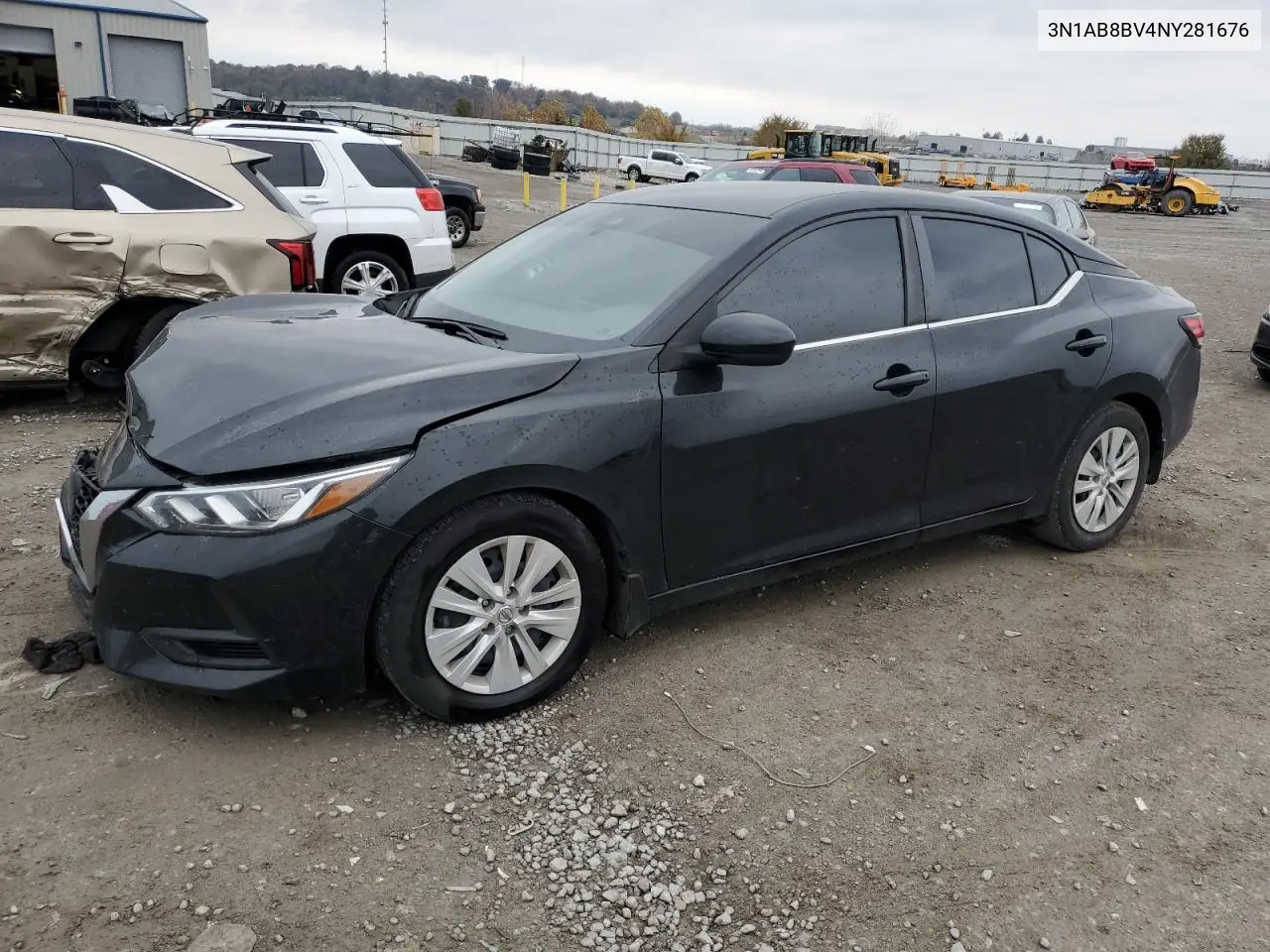 3N1AB8BV4NY281676 2022 Nissan Sentra S