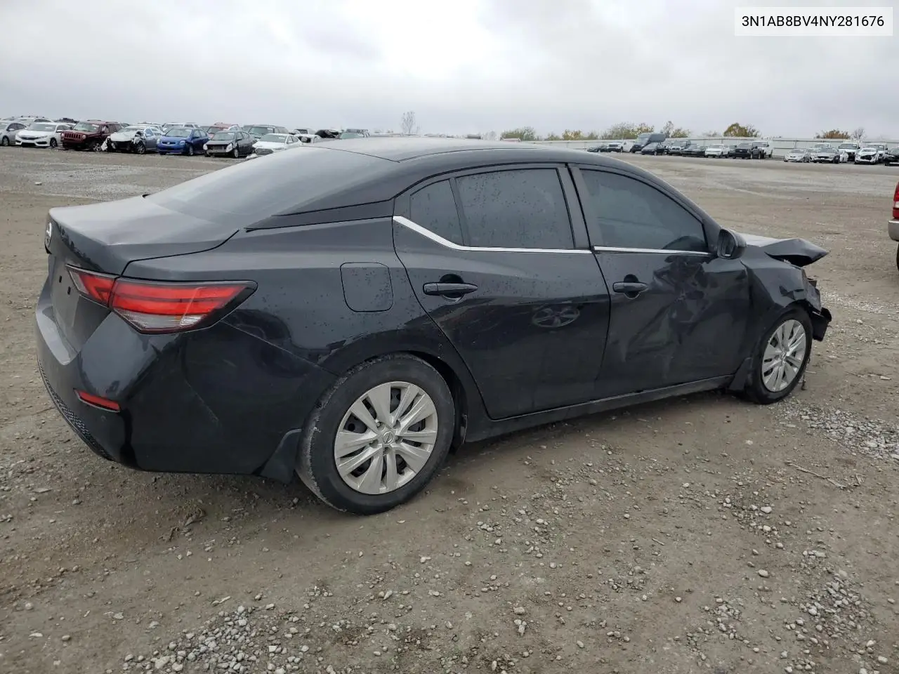 3N1AB8BV4NY281676 2022 Nissan Sentra S