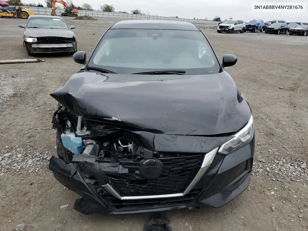 3N1AB8BV4NY281676 2022 Nissan Sentra S