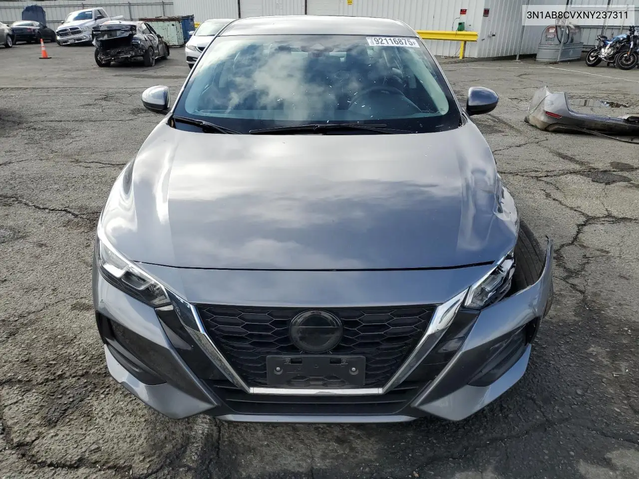 3N1AB8CVXNY237311 2022 Nissan Sentra Sv