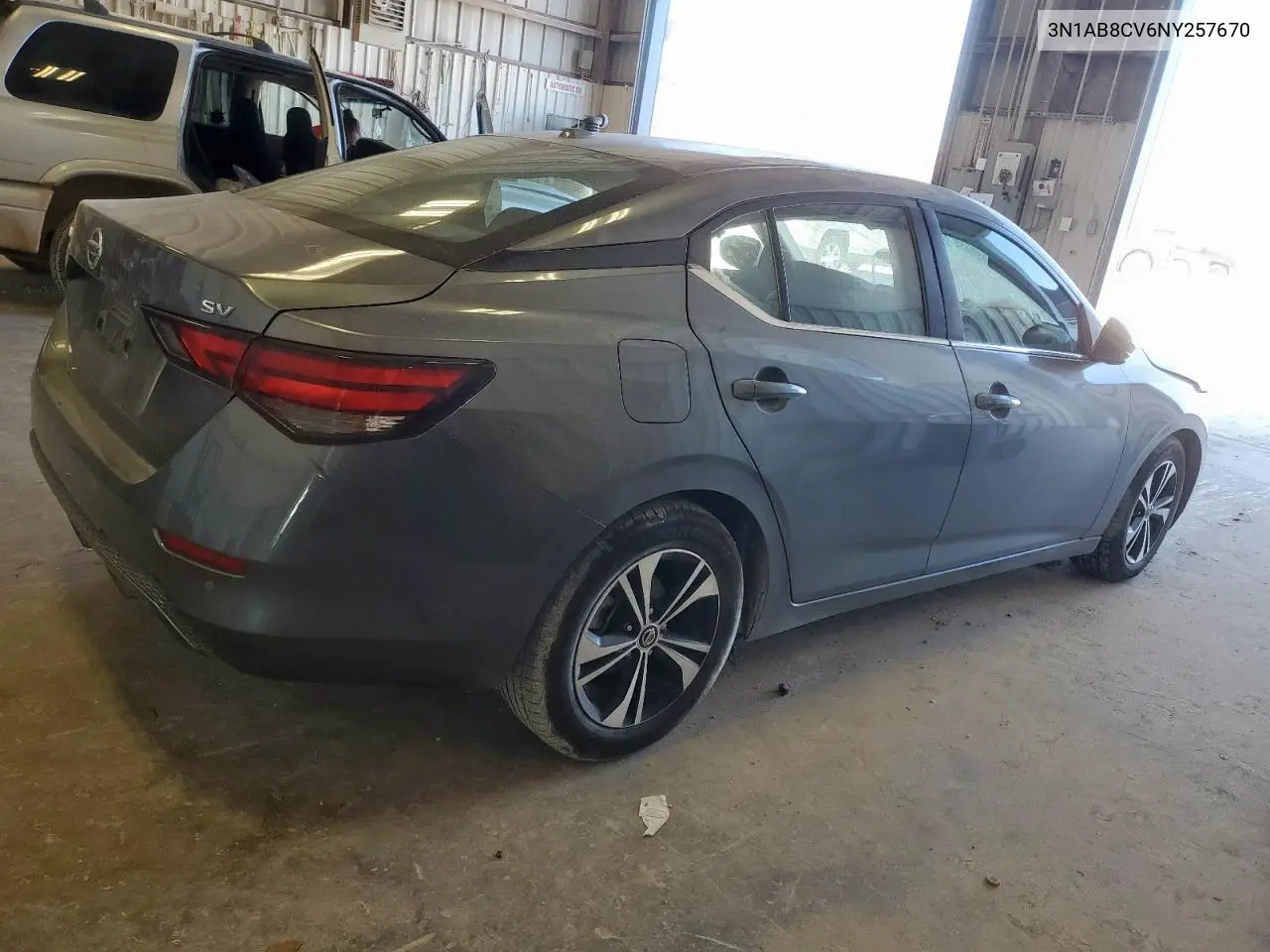 3N1AB8CV6NY257670 2022 Nissan Sentra Sv