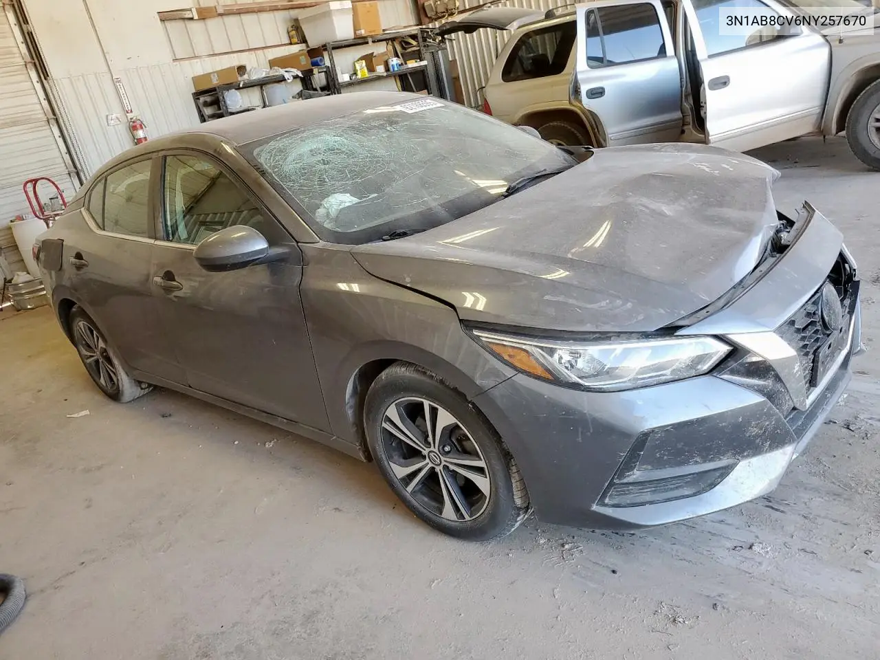 3N1AB8CV6NY257670 2022 Nissan Sentra Sv