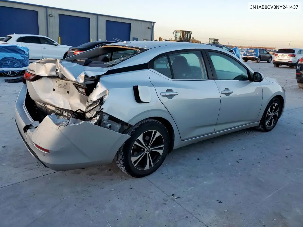 3N1AB8CV8NY241437 2022 Nissan Sentra Sv