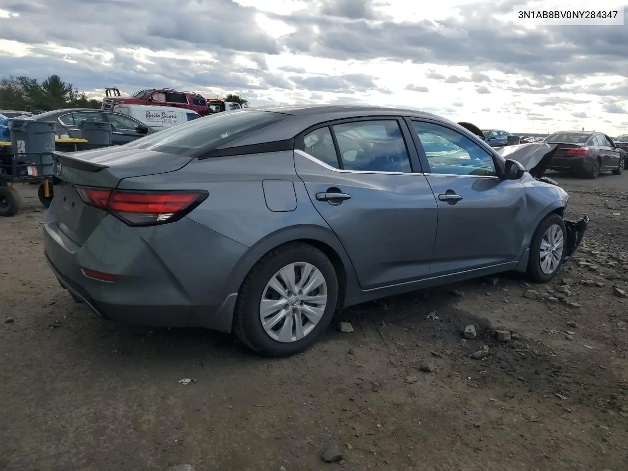 3N1AB8BV0NY284347 2022 Nissan Sentra S