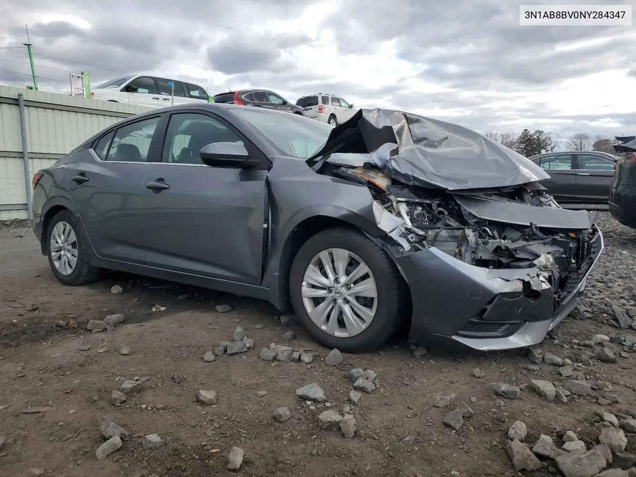 3N1AB8BV0NY284347 2022 Nissan Sentra S