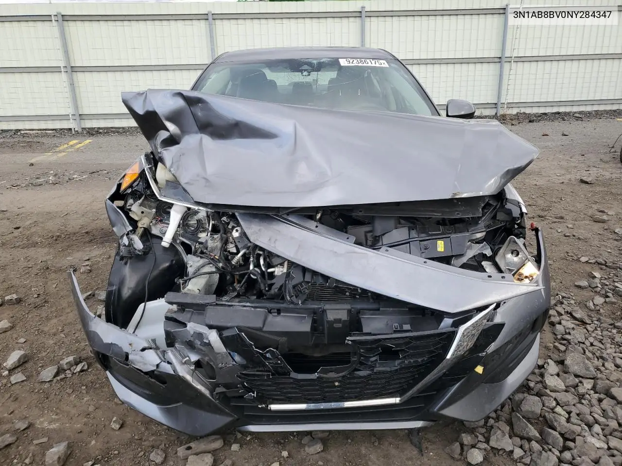 3N1AB8BV0NY284347 2022 Nissan Sentra S