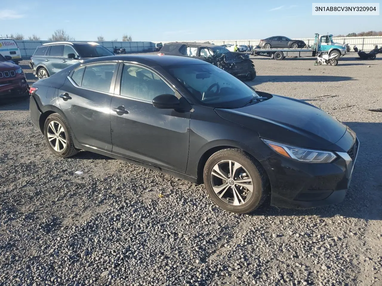 3N1AB8CV3NY320904 2022 Nissan Sentra Sv
