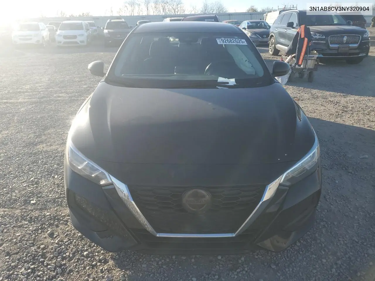 3N1AB8CV3NY320904 2022 Nissan Sentra Sv