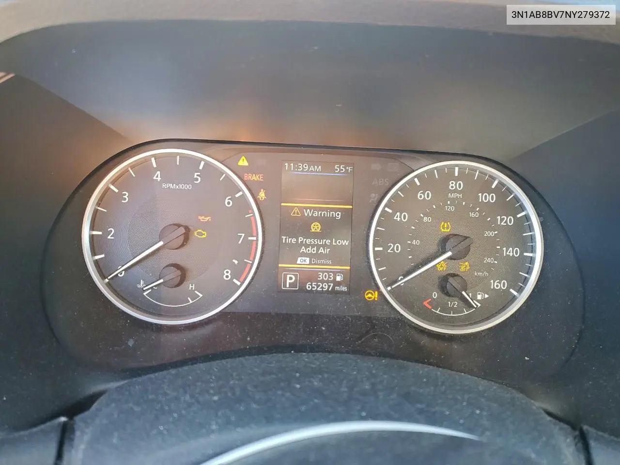3N1AB8BV7NY279372 2022 Nissan Sentra S