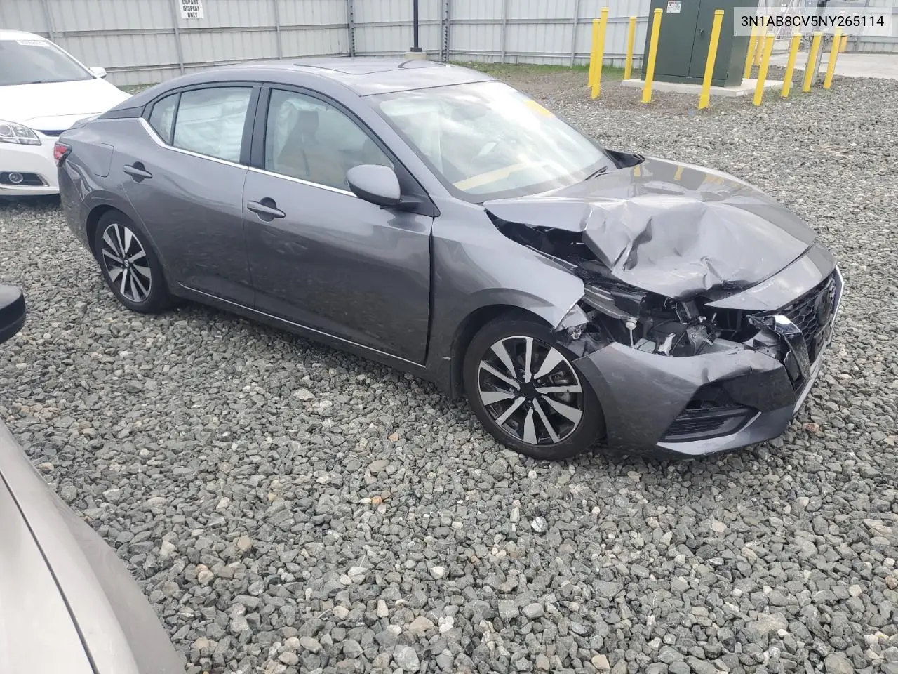 3N1AB8CV5NY265114 2022 Nissan Sentra Sv