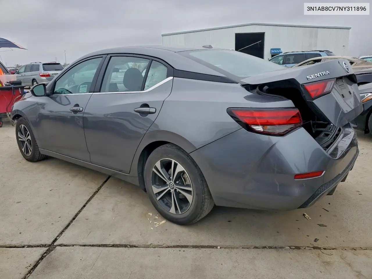 3N1AB8CV7NY311896 2022 Nissan Sentra Sv
