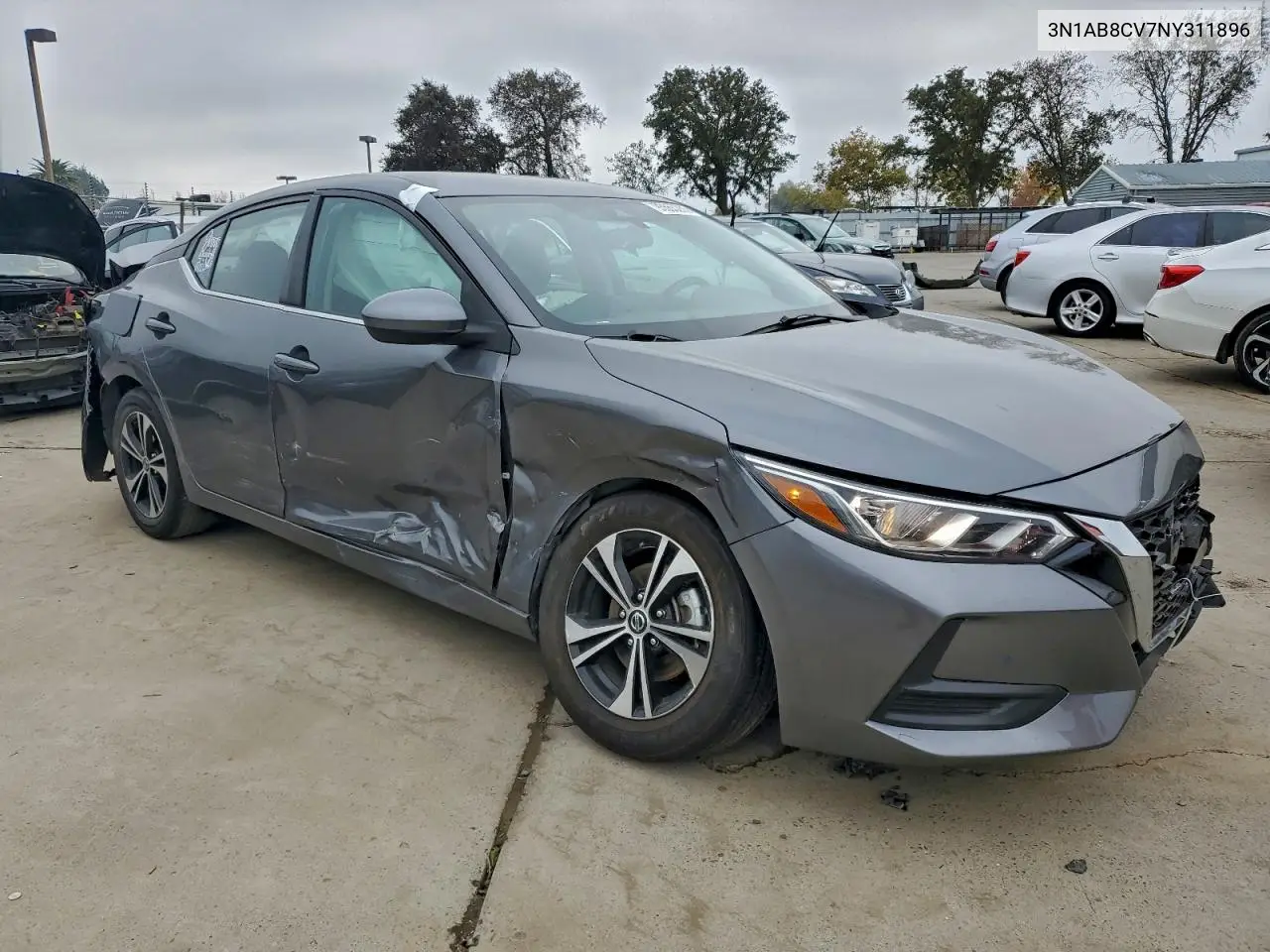 3N1AB8CV7NY311896 2022 Nissan Sentra Sv