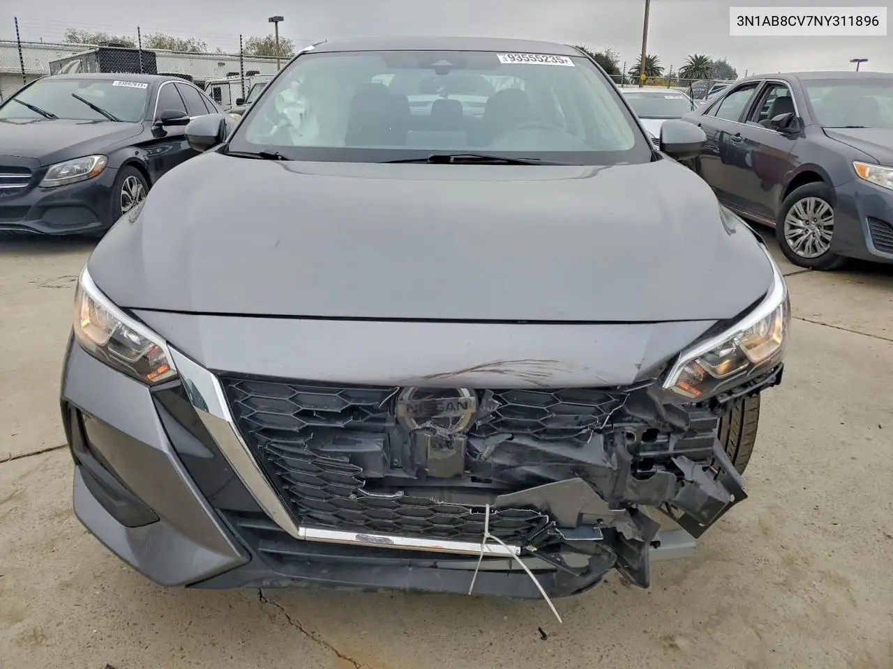 3N1AB8CV7NY311896 2022 Nissan Sentra Sv