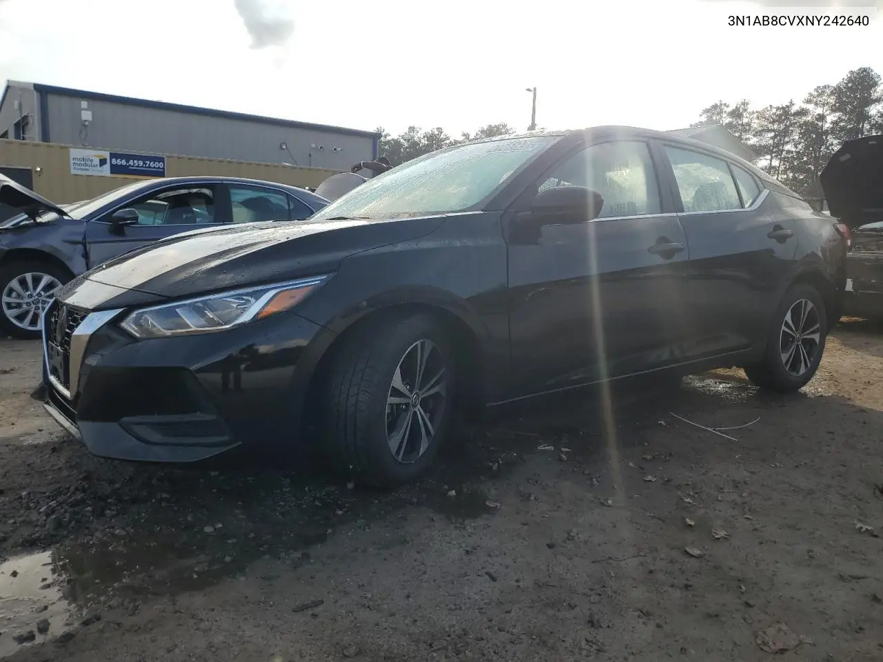 3N1AB8CVXNY242640 2022 Nissan Sentra Sv