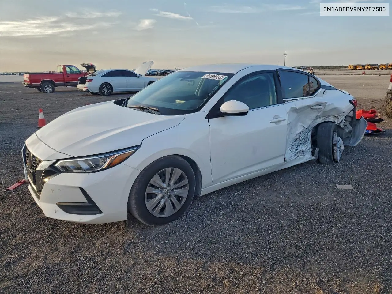 3N1AB8BV9NY287506 2022 Nissan Sentra S