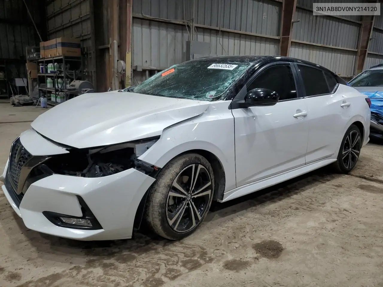 3N1AB8DV0NY214120 2022 Nissan Sentra Sr