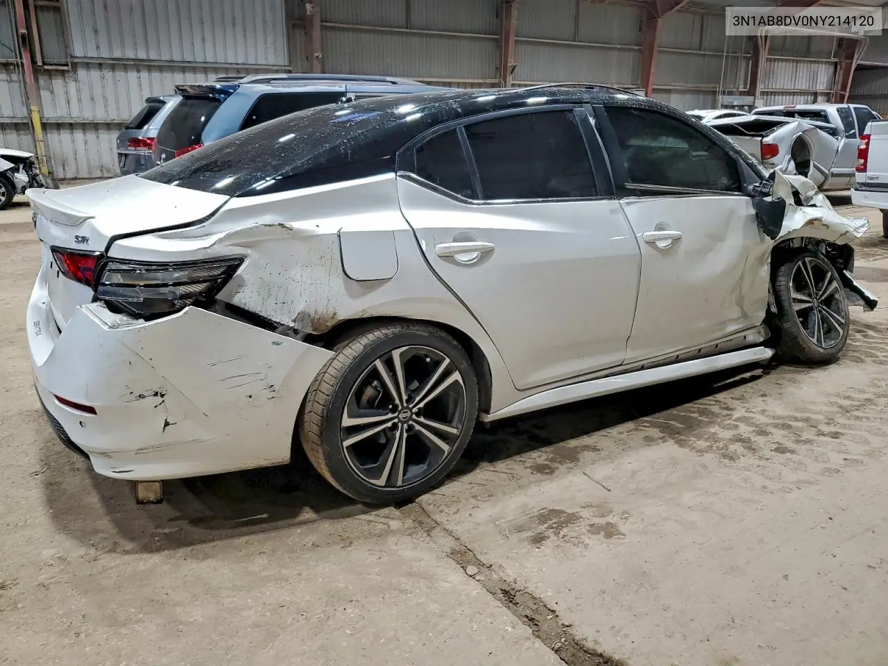 3N1AB8DV0NY214120 2022 Nissan Sentra Sr