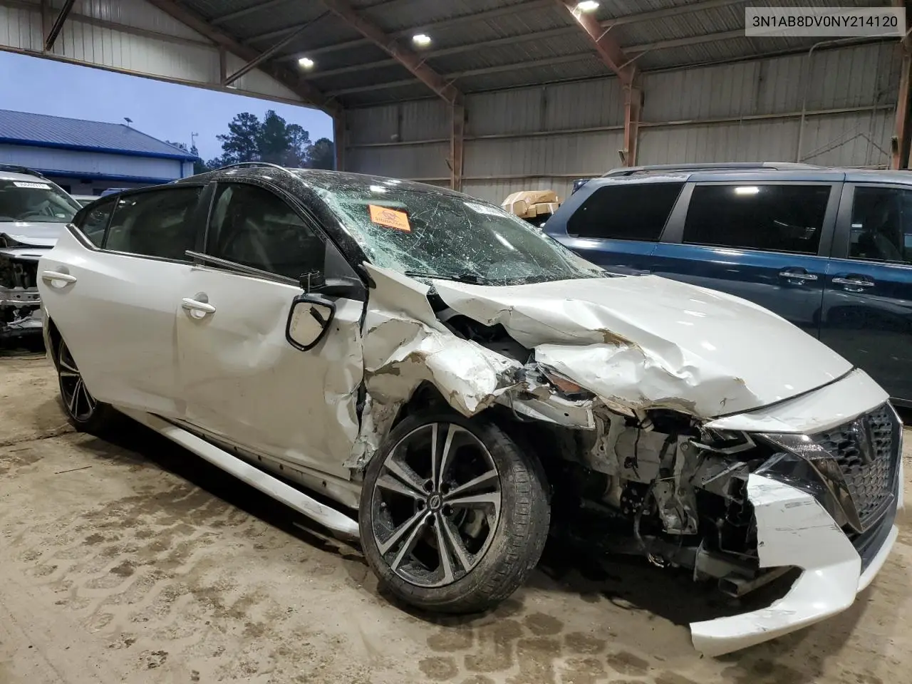 3N1AB8DV0NY214120 2022 Nissan Sentra Sr