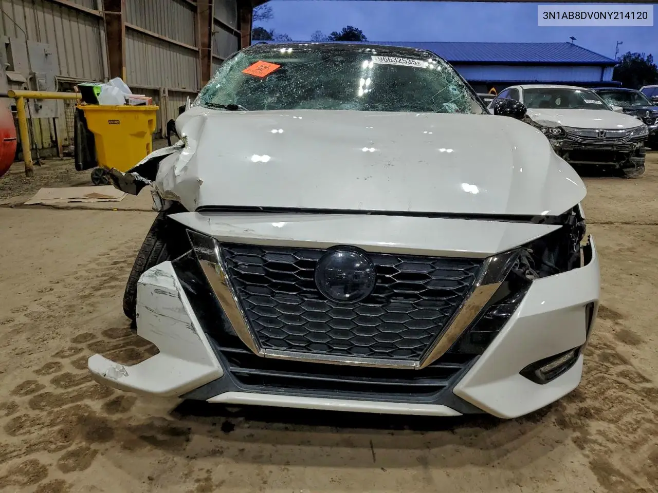 3N1AB8DV0NY214120 2022 Nissan Sentra Sr