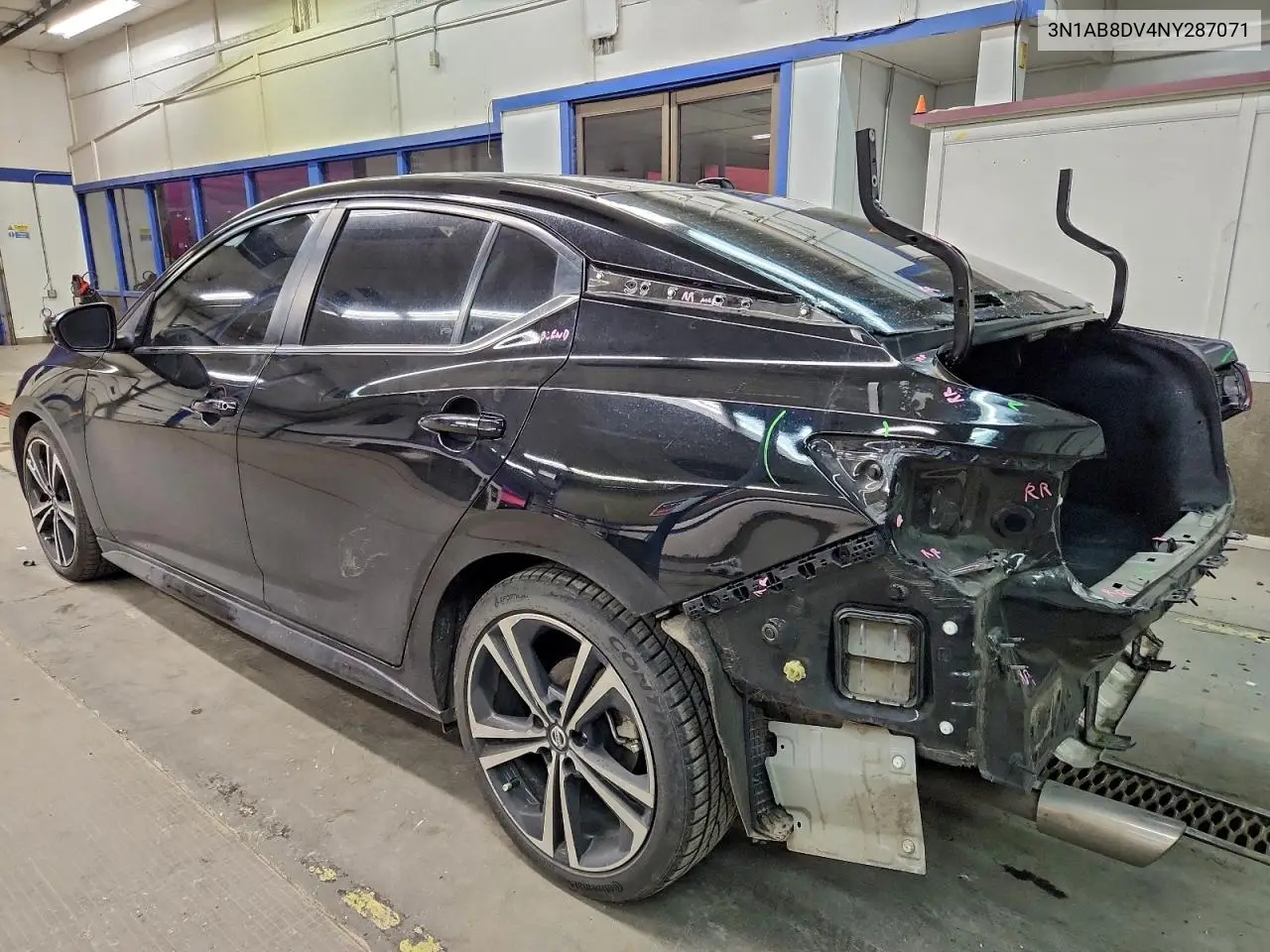 3N1AB8DV4NY287071 2022 Nissan Sentra Sr