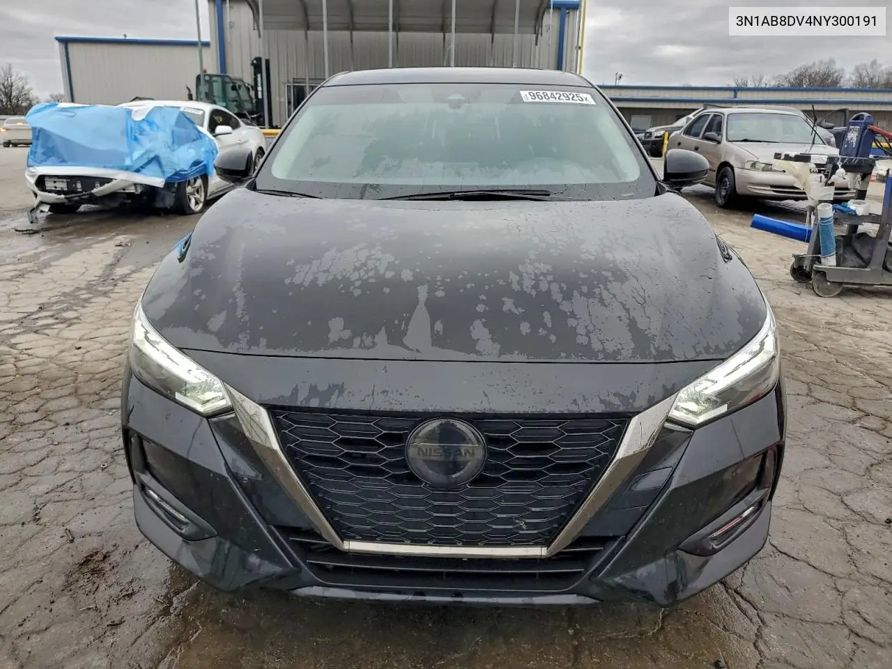3N1AB8DV4NY300191 2022 Nissan Sentra Sr