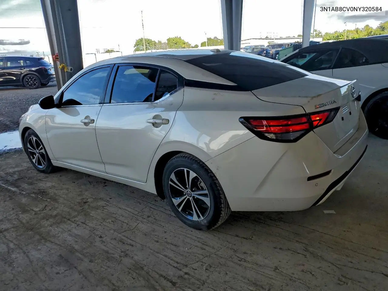 3N1AB8CV0NY320584 2022 Nissan Sentra Sv