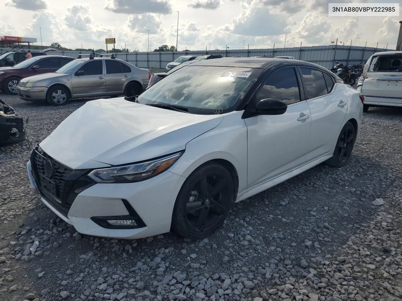 2023 Nissan Sentra S VIN: 3N1AB80V8PY222985 Lot: 57136044