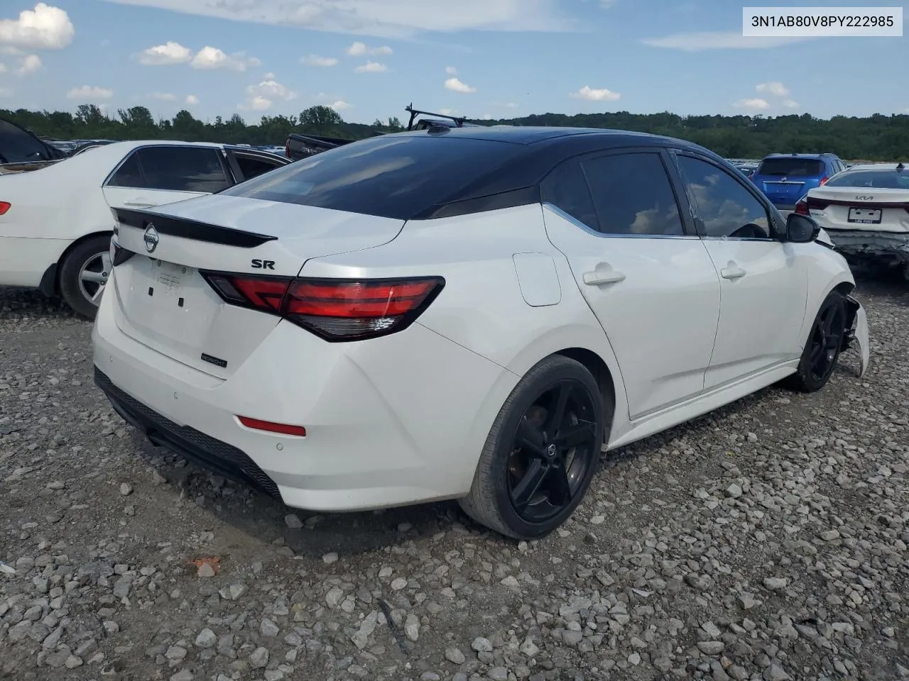 2023 Nissan Sentra S VIN: 3N1AB80V8PY222985 Lot: 57136044