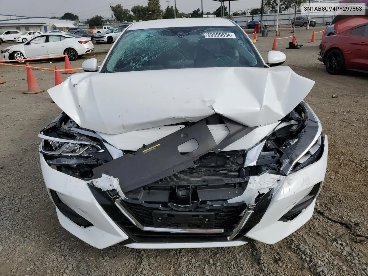 2023 Nissan Sentra Sv VIN: 3N1AB8CV4PY297863 Lot: 60899854