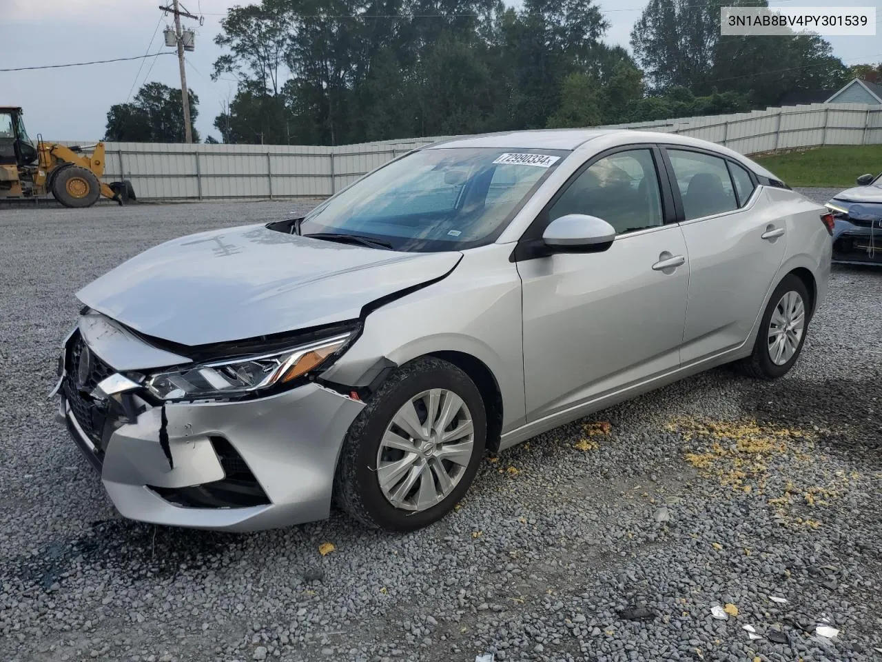 3N1AB8BV4PY301539 2023 Nissan Sentra S